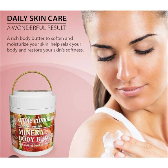 Dead Sea Collection Refresh & Nourish 33.8 Oz & 16.9 Oz New Bundle Set Apple Cin - Picture 7 of 11